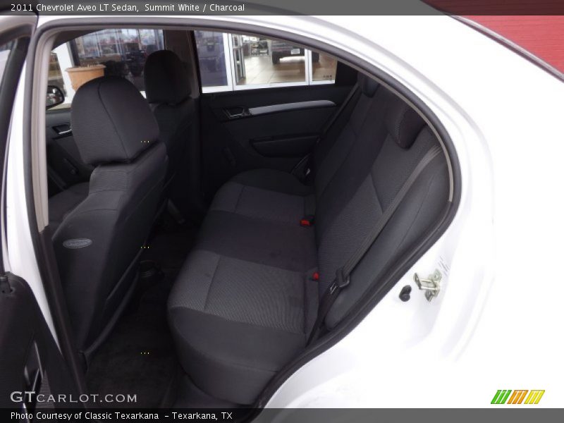 Summit White / Charcoal 2011 Chevrolet Aveo LT Sedan
