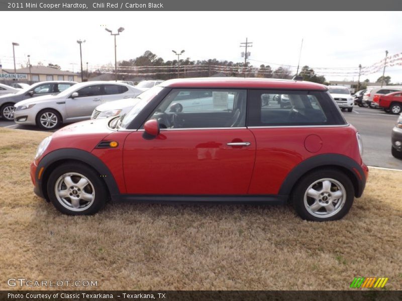 Chili Red / Carbon Black 2011 Mini Cooper Hardtop