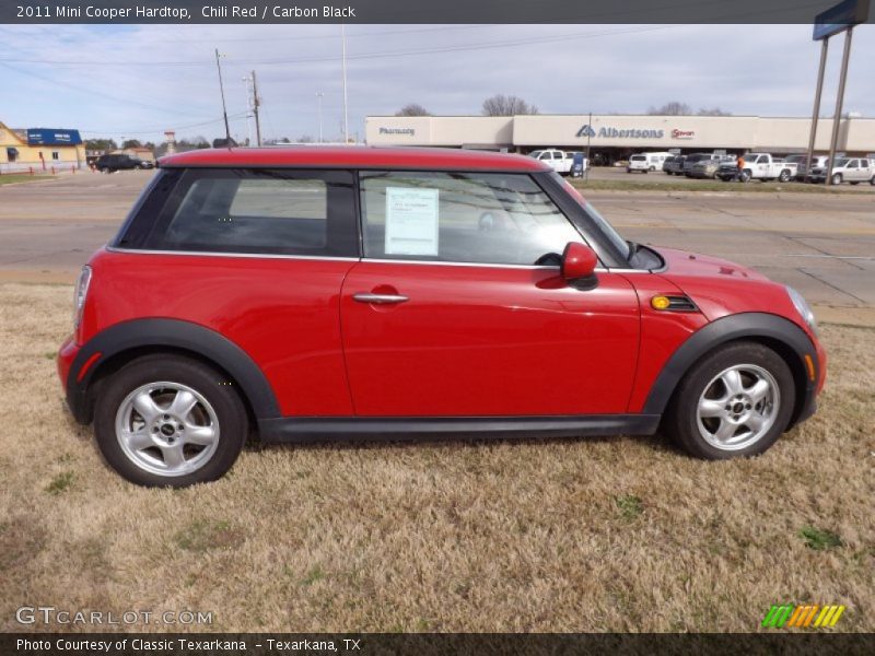 Chili Red / Carbon Black 2011 Mini Cooper Hardtop