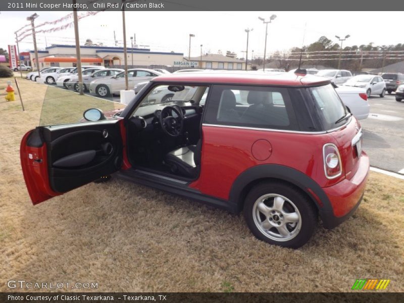 Chili Red / Carbon Black 2011 Mini Cooper Hardtop