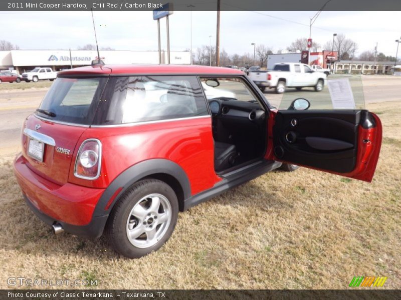 Chili Red / Carbon Black 2011 Mini Cooper Hardtop