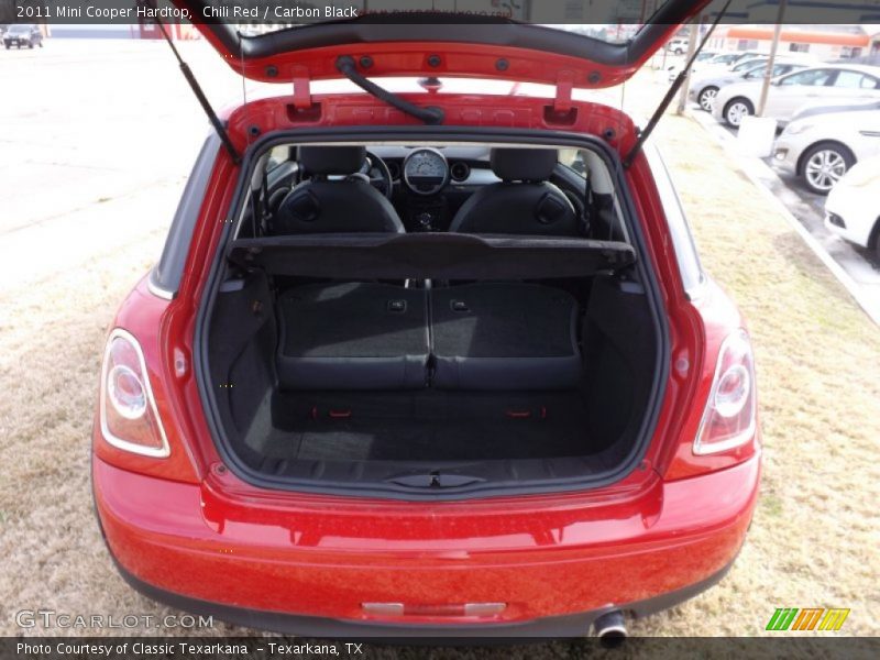 Chili Red / Carbon Black 2011 Mini Cooper Hardtop