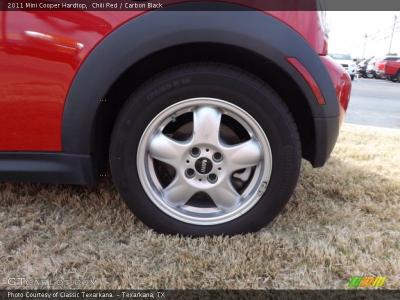 Chili Red / Carbon Black 2011 Mini Cooper Hardtop