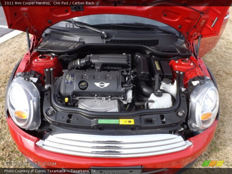 Chili Red / Carbon Black 2011 Mini Cooper Hardtop