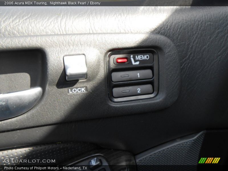Nighthawk Black Pearl / Ebony 2006 Acura MDX Touring