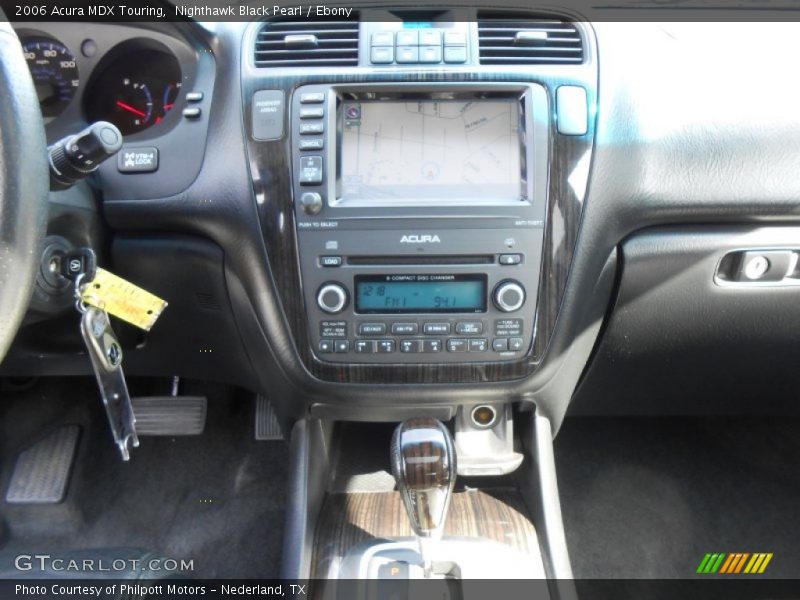 Nighthawk Black Pearl / Ebony 2006 Acura MDX Touring