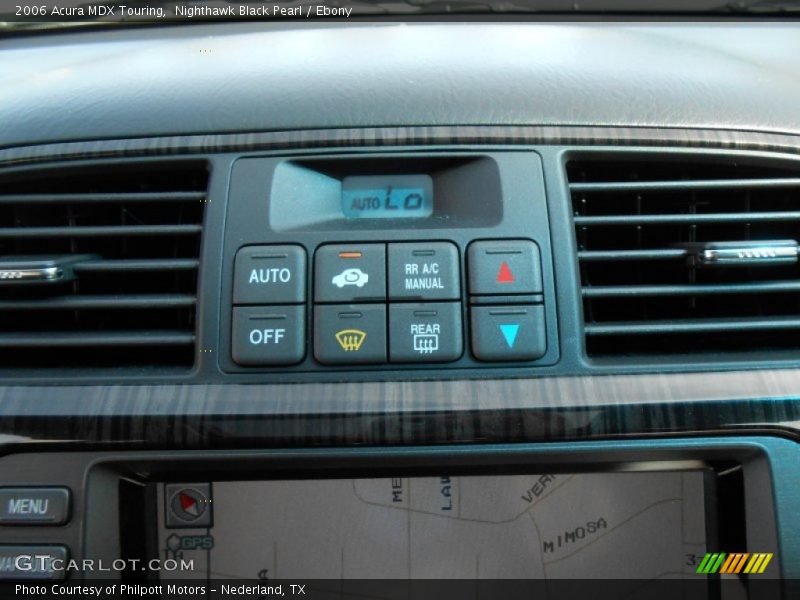 Nighthawk Black Pearl / Ebony 2006 Acura MDX Touring