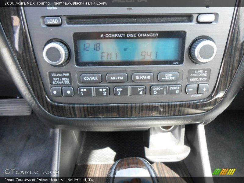 Nighthawk Black Pearl / Ebony 2006 Acura MDX Touring