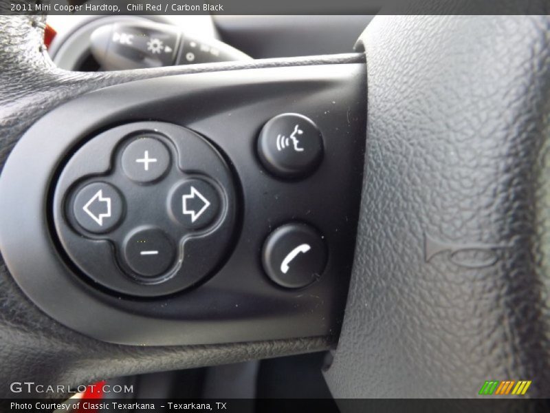 Chili Red / Carbon Black 2011 Mini Cooper Hardtop