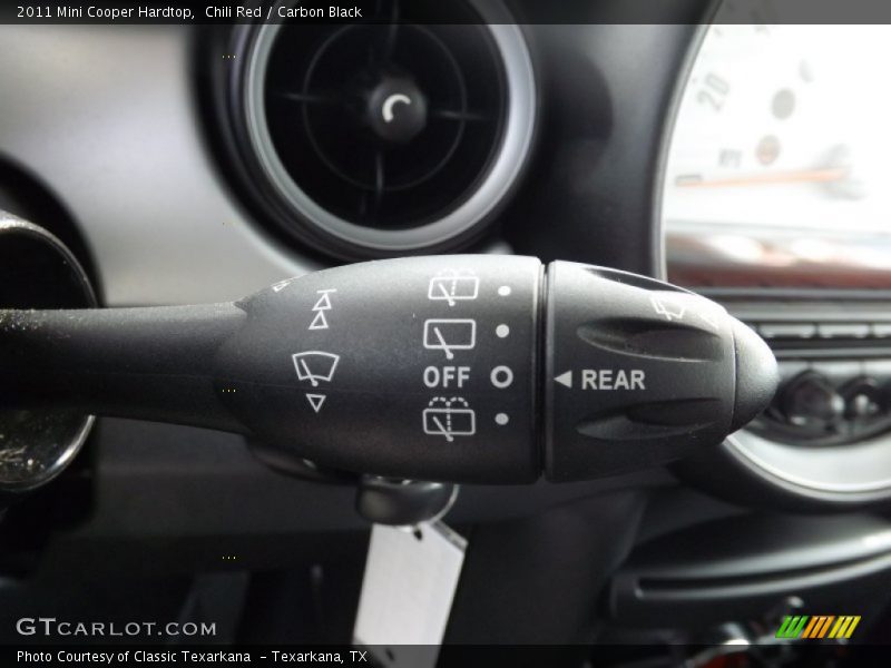 Chili Red / Carbon Black 2011 Mini Cooper Hardtop