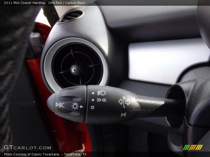 Chili Red / Carbon Black 2011 Mini Cooper Hardtop