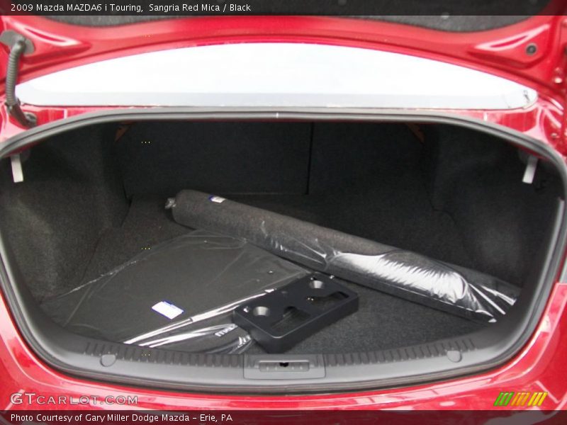 Sangria Red Mica / Black 2009 Mazda MAZDA6 i Touring