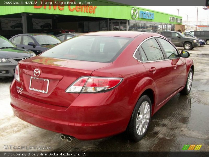 Sangria Red Mica / Black 2009 Mazda MAZDA6 i Touring