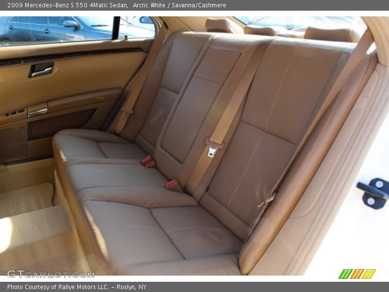 Arctic White / Savanna/Cashmere 2009 Mercedes-Benz S 550 4Matic Sedan