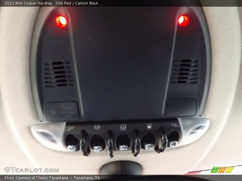 Chili Red / Carbon Black 2011 Mini Cooper Hardtop