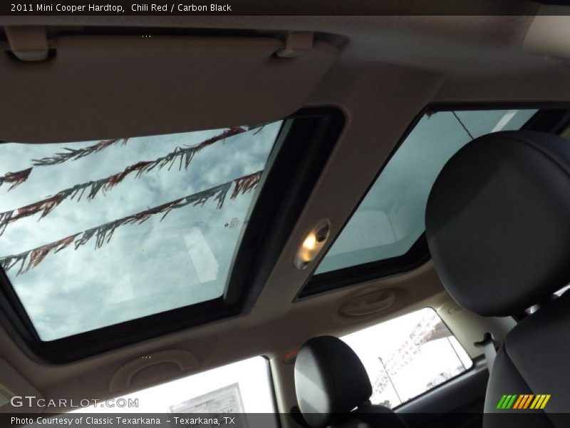Chili Red / Carbon Black 2011 Mini Cooper Hardtop