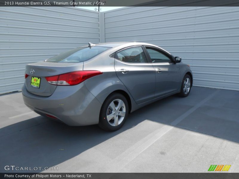 Titanium Gray Metallic / Gray 2013 Hyundai Elantra GLS