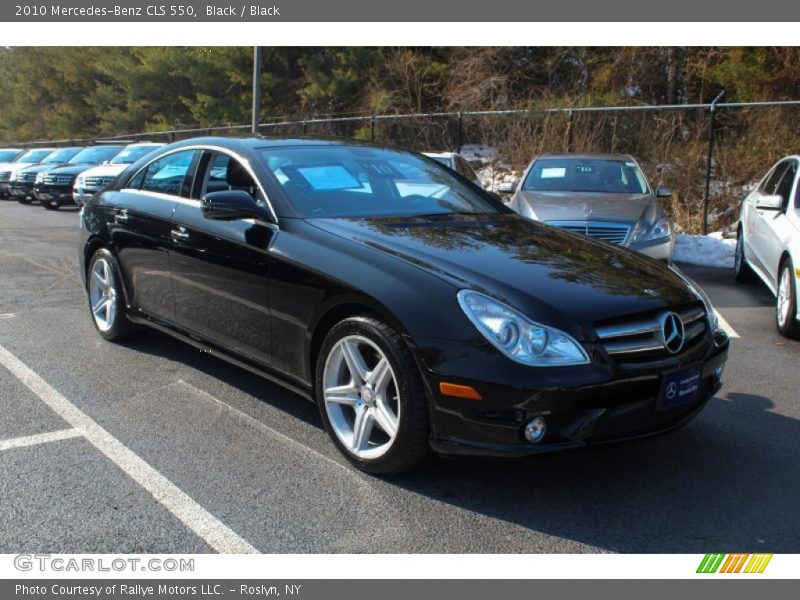 Black / Black 2010 Mercedes-Benz CLS 550