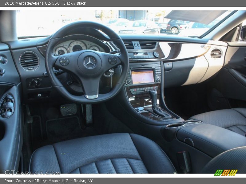 Black / Black 2010 Mercedes-Benz CLS 550
