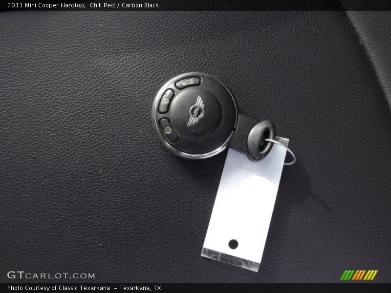 Chili Red / Carbon Black 2011 Mini Cooper Hardtop