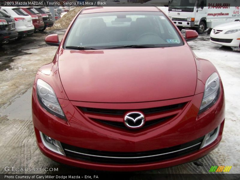 Sangria Red Mica / Black 2009 Mazda MAZDA6 i Touring