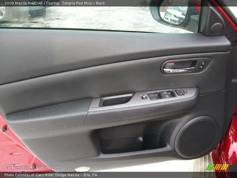 Sangria Red Mica / Black 2009 Mazda MAZDA6 i Touring