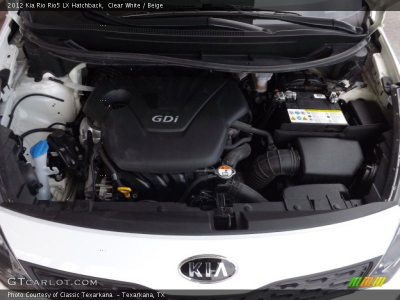Clear White / Beige 2012 Kia Rio Rio5 LX Hatchback