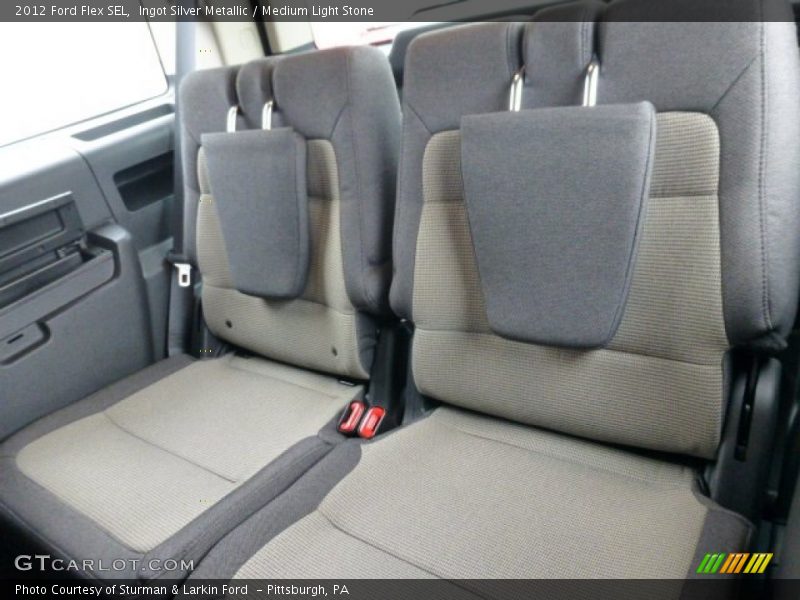 Ingot Silver Metallic / Medium Light Stone 2012 Ford Flex SEL