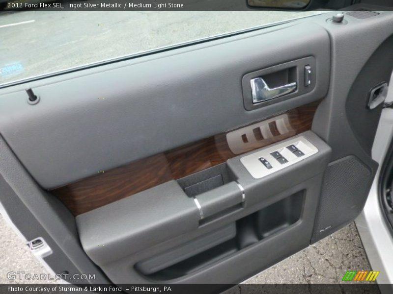 Ingot Silver Metallic / Medium Light Stone 2012 Ford Flex SEL