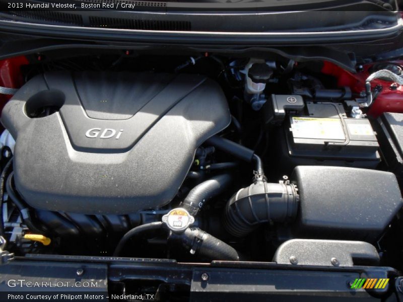 Boston Red / Gray 2013 Hyundai Veloster