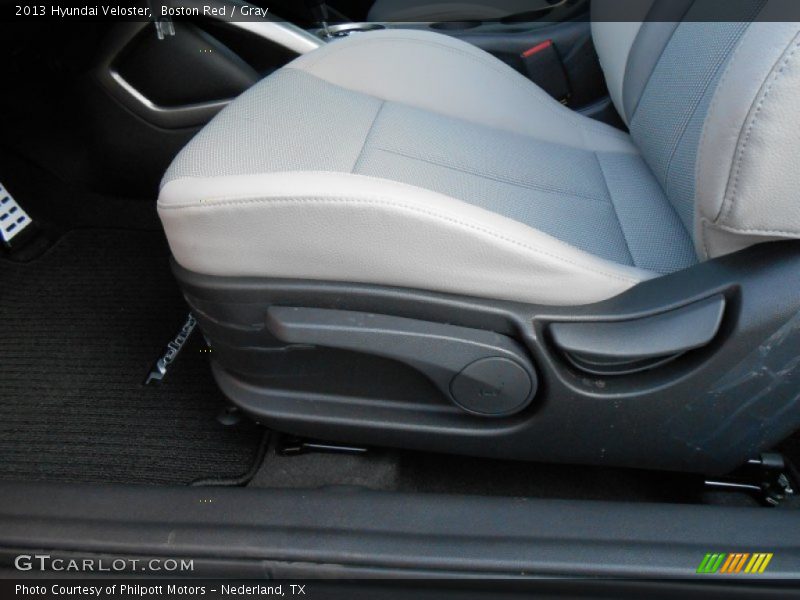 Boston Red / Gray 2013 Hyundai Veloster
