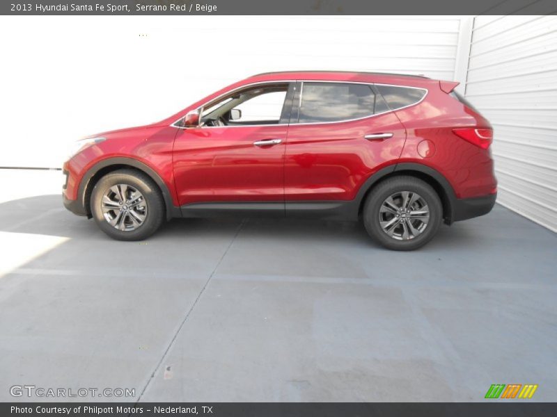  2013 Santa Fe Sport Serrano Red