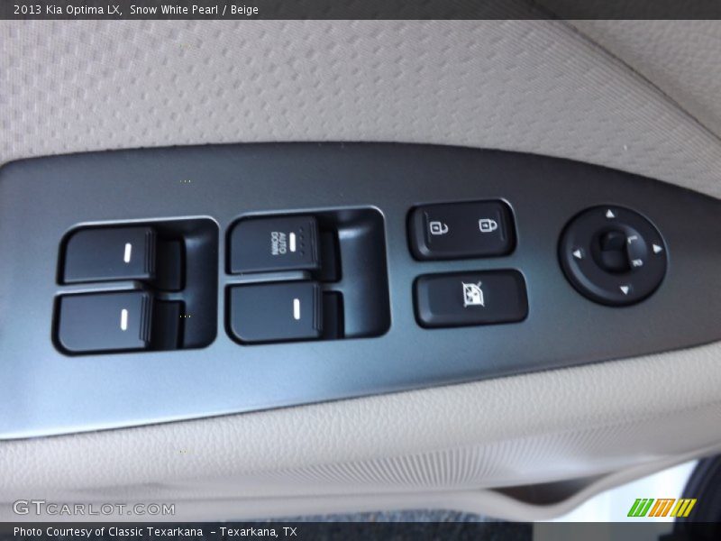 Snow White Pearl / Beige 2013 Kia Optima LX