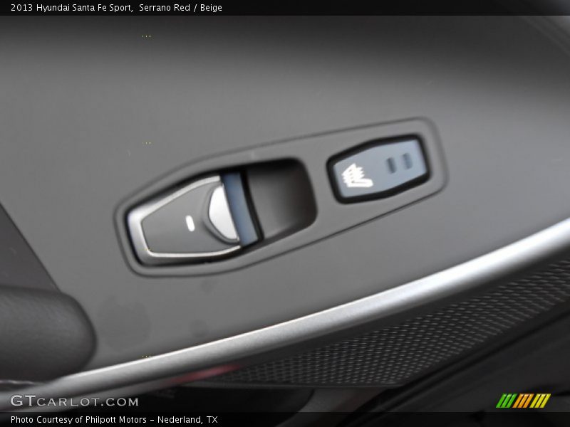Serrano Red / Beige 2013 Hyundai Santa Fe Sport