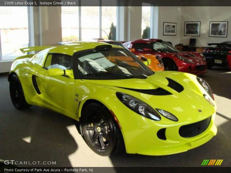 Isotope Green / Black 2008 Lotus Exige S