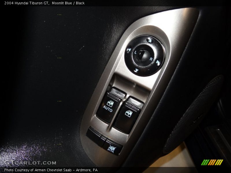 Moonlit Blue / Black 2004 Hyundai Tiburon GT
