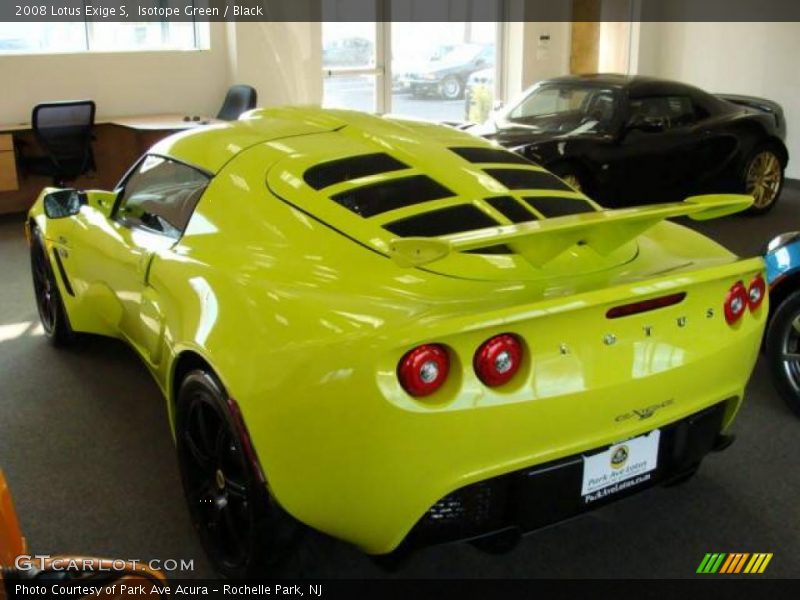  2008 Exige S Isotope Green