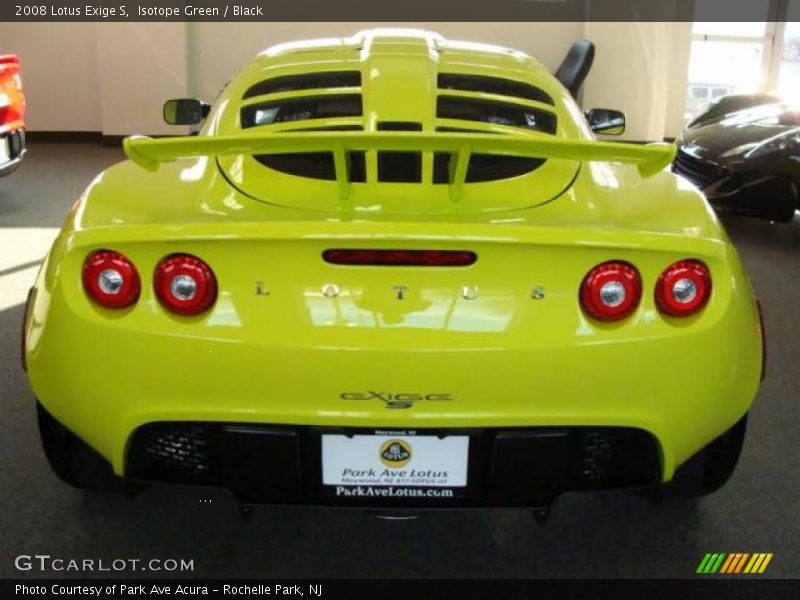 Isotope Green / Black 2008 Lotus Exige S