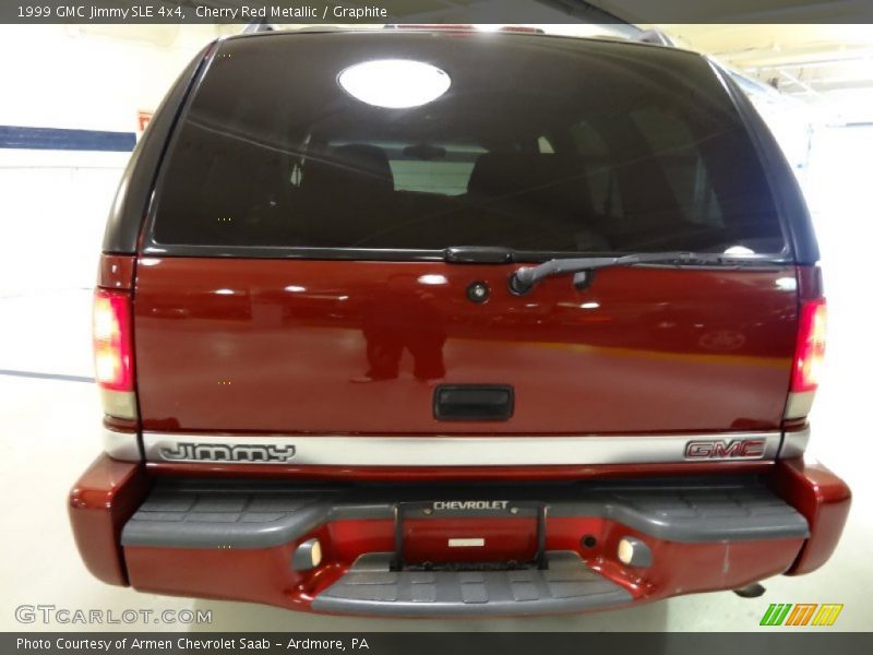 Cherry Red Metallic / Graphite 1999 GMC Jimmy SLE 4x4