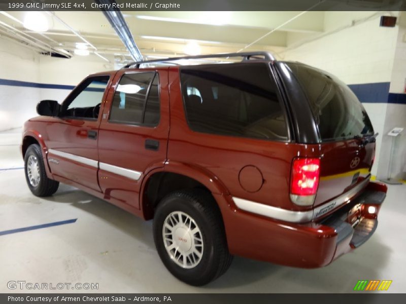 Cherry Red Metallic / Graphite 1999 GMC Jimmy SLE 4x4