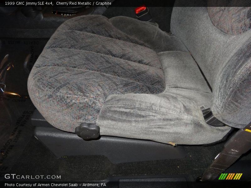 Cherry Red Metallic / Graphite 1999 GMC Jimmy SLE 4x4