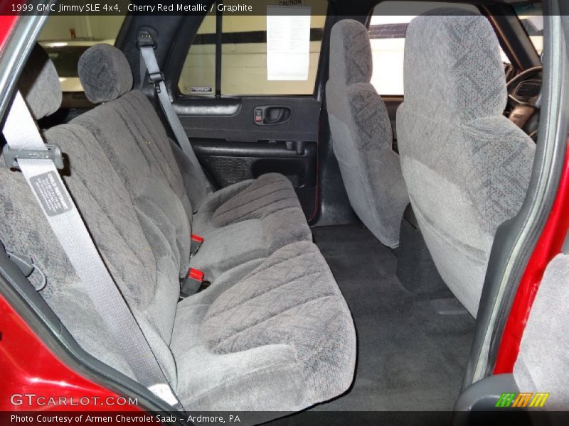 Cherry Red Metallic / Graphite 1999 GMC Jimmy SLE 4x4