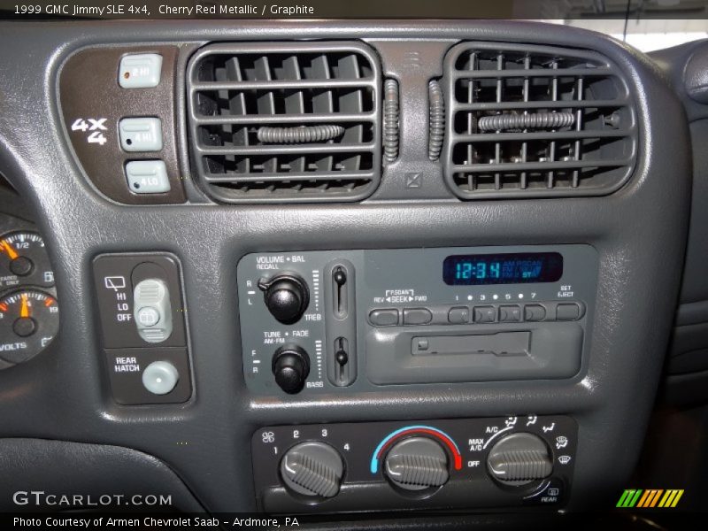 Cherry Red Metallic / Graphite 1999 GMC Jimmy SLE 4x4