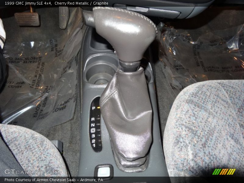 Cherry Red Metallic / Graphite 1999 GMC Jimmy SLE 4x4