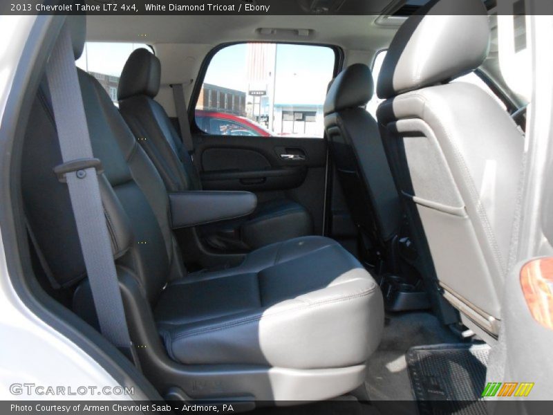White Diamond Tricoat / Ebony 2013 Chevrolet Tahoe LTZ 4x4