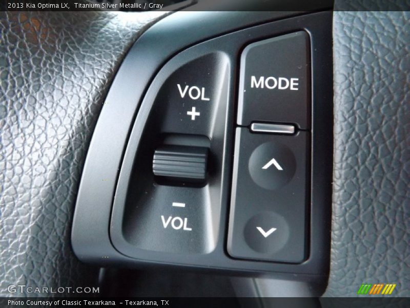 Titanium Silver Metallic / Gray 2013 Kia Optima LX