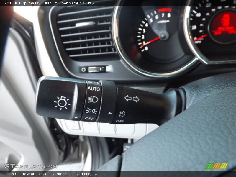 Titanium Silver Metallic / Gray 2013 Kia Optima LX