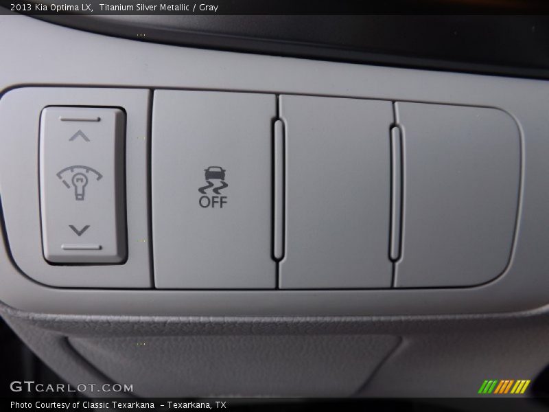 Titanium Silver Metallic / Gray 2013 Kia Optima LX