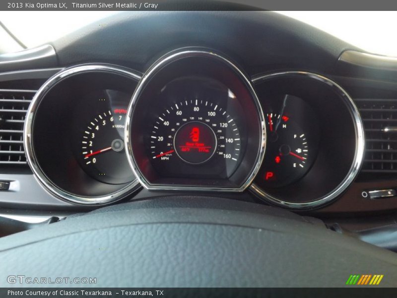 Titanium Silver Metallic / Gray 2013 Kia Optima LX