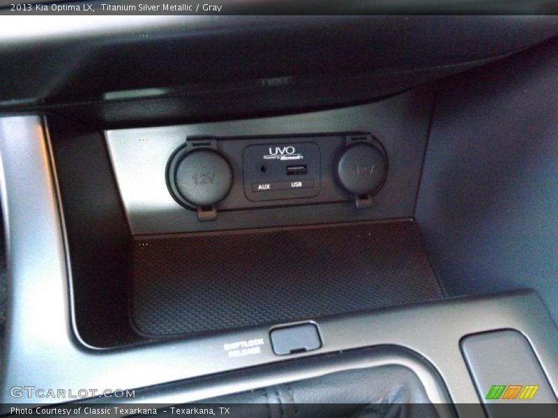 Titanium Silver Metallic / Gray 2013 Kia Optima LX